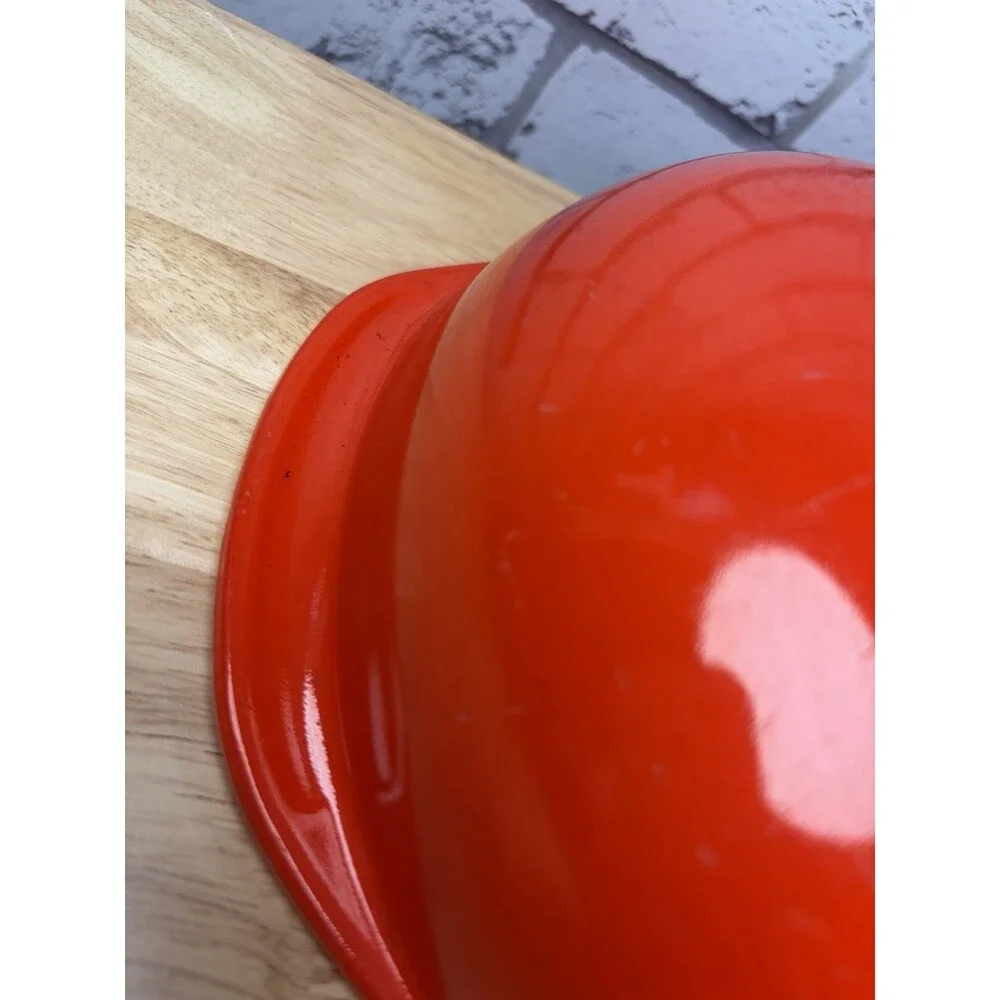 Red Pyrex Mixing Bowl 2 Qt. #024 USA Vintage